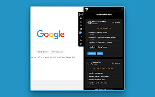 ShowwcaseXS  from Chrome web store to be run with OffiDocs Chromium online
