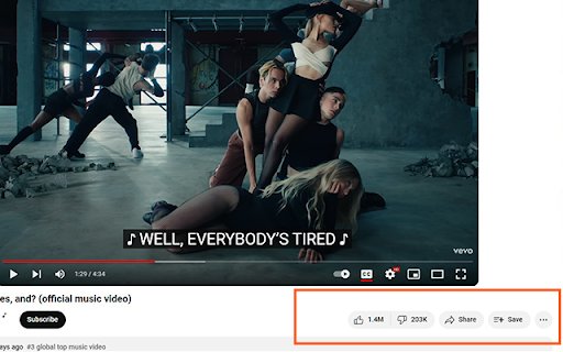 Show Youtube Dislike Counter | YouDisLike  from Chrome web store to be run with OffiDocs Chromium online