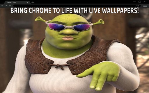Shrek Live Wallpaper  from Chrome web store to be run with OffiDocs Chromium online
