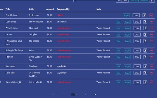 ShroomMod Enhanced Songlist dari toko web Chrome untuk dijalankan dengan OffiDocs Chromium online