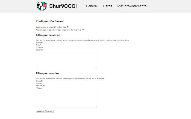 Shur9000 ze sklepu internetowego Chrome do uruchomienia z OffiDocs Chromium online