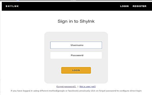Shylnk Shorten links and share secrets  from Chrome web store to be run with OffiDocs Chromium online