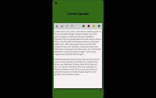Side Panel Notepad  from Chrome web store to be run with OffiDocs Chromium online