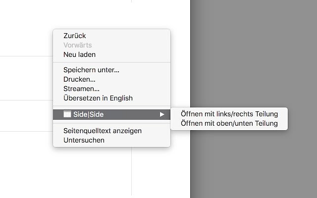 Side|Side ze sklepu internetowego Chrome, który można uruchomić za pomocą OffiDocs Chromium online