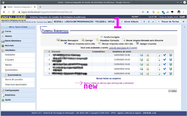 SIGAA Productivity from Chrome web store to be run with OffiDocs Chromium online SIGAA Productivity from Chrome web store to be run with OffiDocs Chromium online