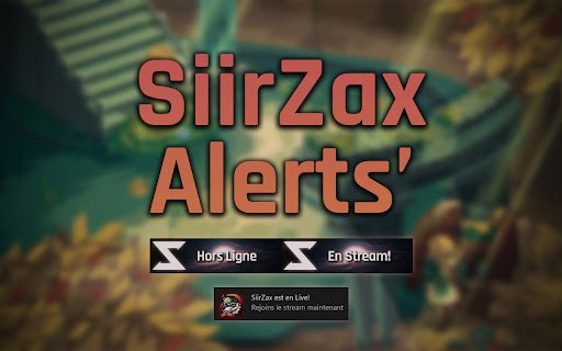 SiirZax Alerts  from Chrome web store to be run with OffiDocs Chromium online
