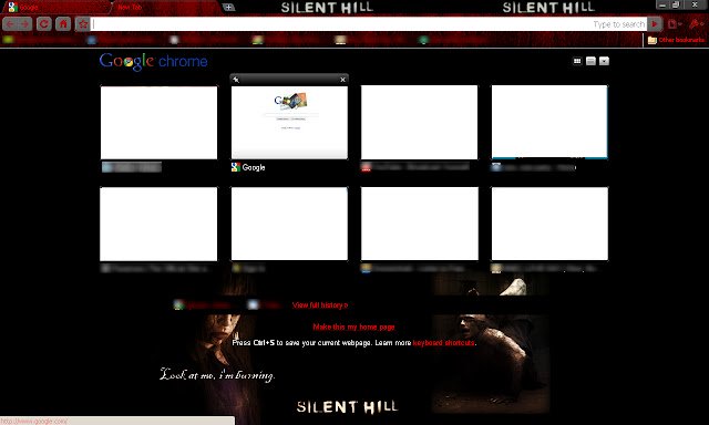 Chrome ウェブストアの Silent Hill を OffiDocs Chromium online で実行