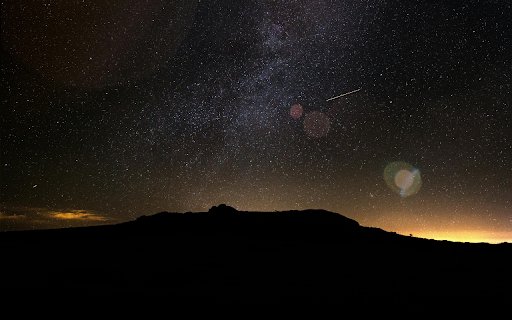 Silhouette of a Mountain under a Starry Night Sky from Chrome web store to be run with OffiDocs Chromium online Silhouette of a Mountain under a Starry Night Sky from Chrome web store to be run with OffiDocs Chromium online