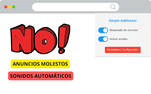 Simple AdBlocker  from Chrome web store to be run with OffiDocs Chromium online
