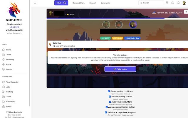 Simple Assistant  from Chrome web store to be run with OffiDocs Chromium online