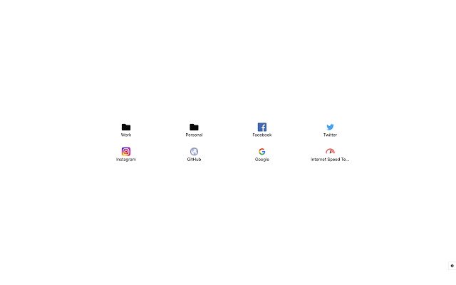 Simple Bookmarks New Tab  from Chrome web store to be run with OffiDocs Chromium online