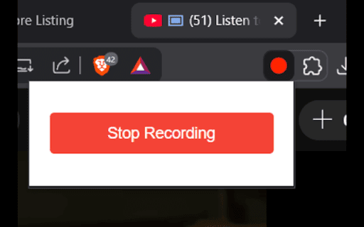 Simple Chrome Video Recorder  from Chrome web store to be run with OffiDocs Chromium online