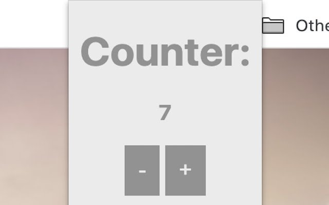 Simple Click Counter  from Chrome web store to be run with OffiDocs Chromium online