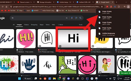 Simple Image Downloader  from Chrome web store to be run with OffiDocs Chromium online