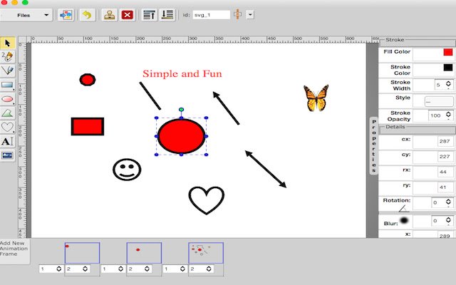 SVGrapher แบบโต้ตอบอย่างง่ายจาก Chrome เว็บสโตร์ที่จะเรียกใช้ด้วย OffiDocs Chromium ออนไลน์