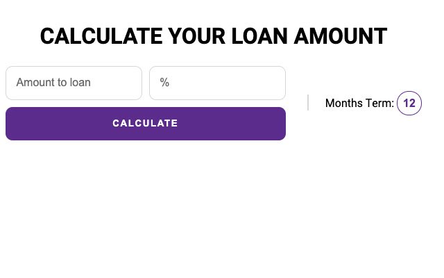 Simple Loan Calculator mula sa Chrome web store na tatakbo sa OffiDocs Chromium online