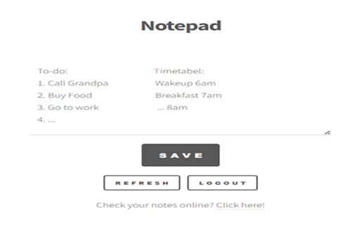 SimpleNotes.cc Extension  from Chrome web store to be run with OffiDocs Chromium online