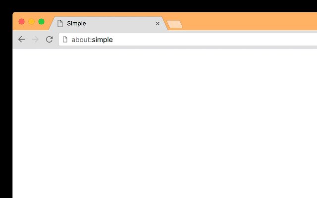 Simple Orange  from Chrome web store to be run with OffiDocs Chromium online