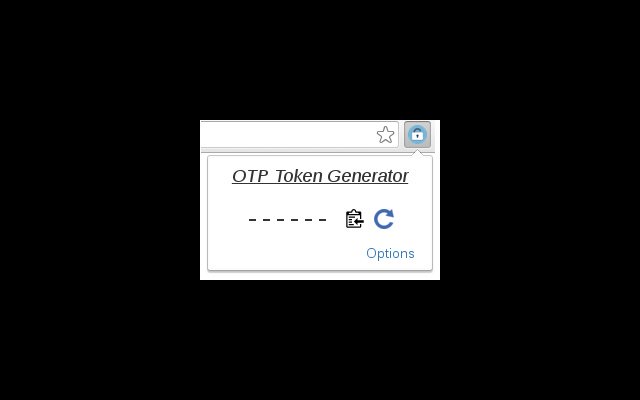 Simple OTP Token Generator de Chrome web store para ejecutarse con OffiDocs Chromium en línea