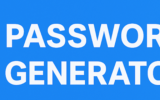 Simple Password Generator  from Chrome web store to be run with OffiDocs Chromium online