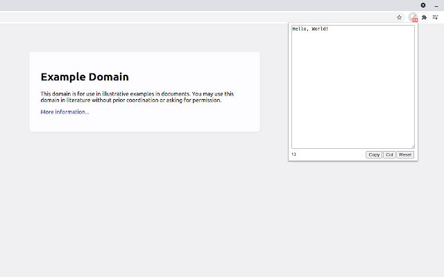 Simple Quick Note  from Chrome web store to be run with OffiDocs Chromium online