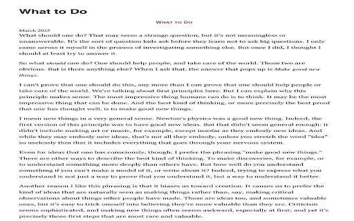 Simple Reader Extension  from Chrome web store to be run with OffiDocs Chromium online