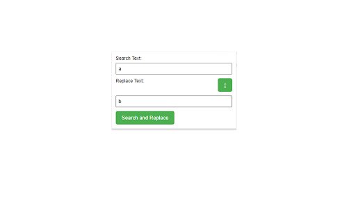 Simple Search and Replace  from Chrome web store to be run with OffiDocs Chromium online