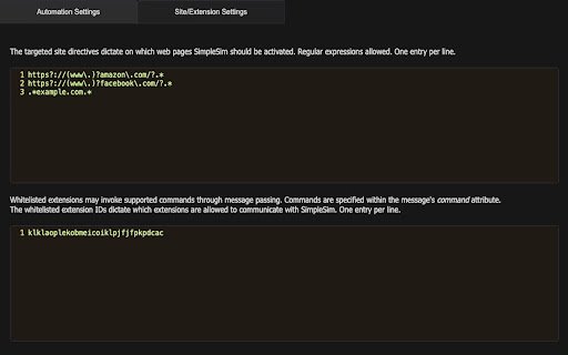 Simple Simulator  from Chrome web store to be run with OffiDocs Chromium online