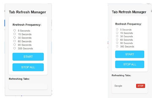 Simple Tab Refresher  from Chrome web store to be run with OffiDocs Chromium online