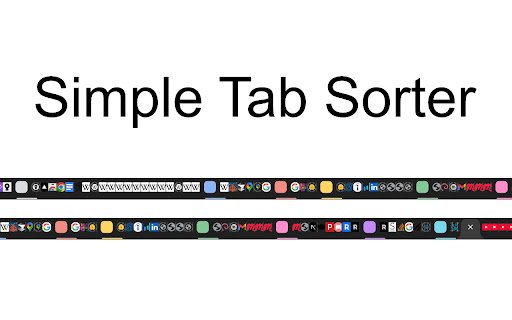 Simple Tab Sorter  from Chrome web store to be run with OffiDocs Chromium online