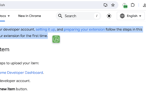 Simple Text to Speech  from Chrome web store to be run with OffiDocs Chromium online