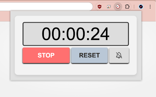 Simple Timer da Chrome Web Store para ser executado com OffiDocs Chromium online