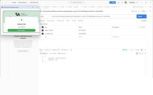 Simply Admission  from Chrome web store to be run with OffiDocs Chromium online