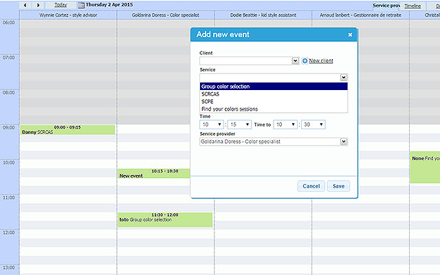 SimplyBook.me: gratis afspraakplanning vanuit de Chrome-webwinkel, uit te voeren met OffiDocs Chromium online