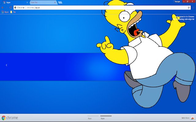 ক্রোম ওয়েব স্টোর থেকে সিম্পসন ব্লু থিম 1920*1080 OffiDocs Chromium অনলাইনে চালানো হবে