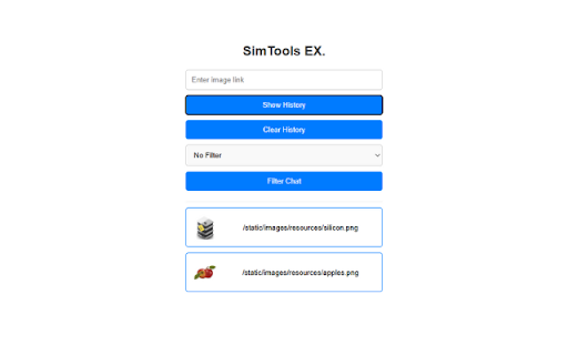 SimTools  from Chrome web store to be run with OffiDocs Chromium online
