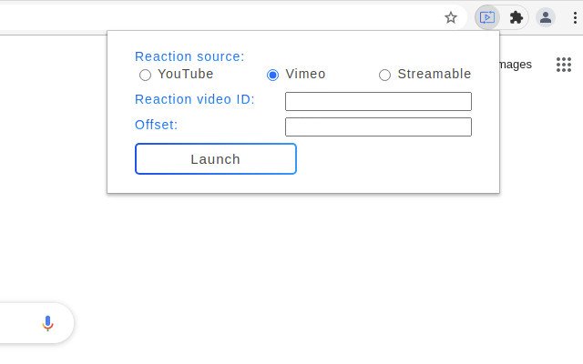 Simulsync Watch reactions in sync  from Chrome web store to be run with OffiDocs Chromium online