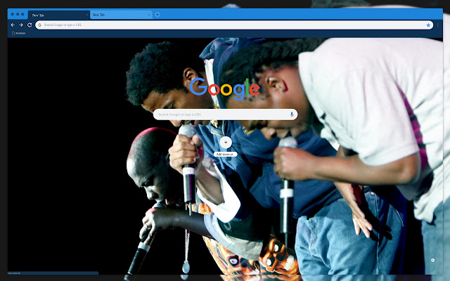 Singing into the microphones  from Chrome web store to be run with OffiDocs Chromium online