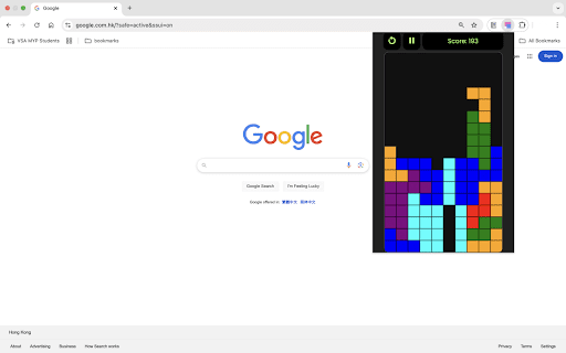 sirtet  from Chrome web store to be run with OffiDocs Chromium online