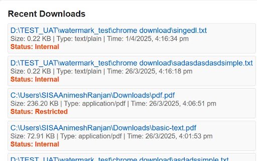 SISA Radar Download Monitor  from Chrome web store to be run with OffiDocs Chromium online