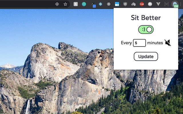 Sit Better da Chrome Web Store será executado com o OffiDocs Chromium online