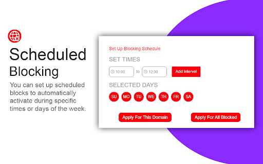 SiteBlock: Block Websites  Focused Study  from Chrome web store to be run with OffiDocs Chromium online
