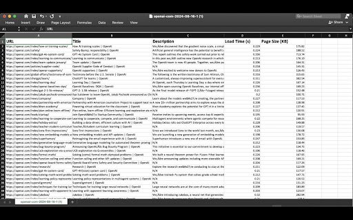 SiteCrow V 2.1  from Chrome web store to be run with OffiDocs Chromium online