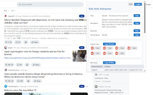 网站信息提取器 / Site Info Extractor from Chrome web store to be run with OffiDocs Chromium online 网站信息提取器 / Site Info Extractor from Chrome web store to be run with OffiDocs Chromium online