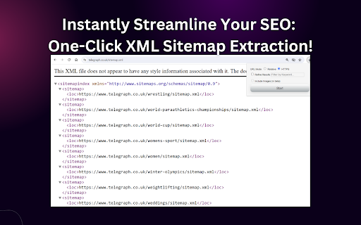 SitemapToClipboard VEPANDO  from Chrome web store to be run with OffiDocs Chromium online