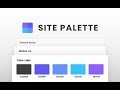 Site Palette  from Chrome web store to be run with OffiDocs Chromium online