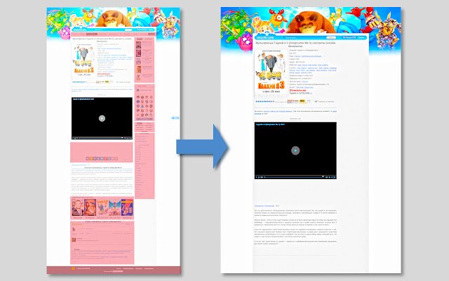 Sites Cleaner  from Chrome web store to be run with OffiDocs Chromium online