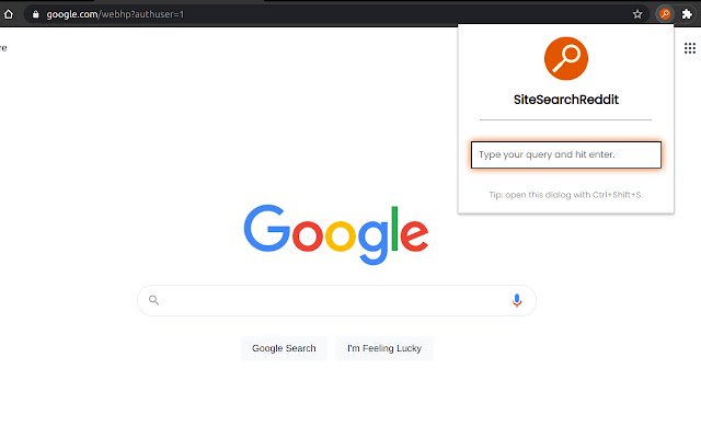 SiteSearchReddit  from Chrome web store to be run with OffiDocs Chromium online