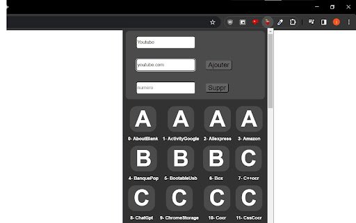 sites favoris enregistrés  from Chrome web store to be run with OffiDocs Chromium online