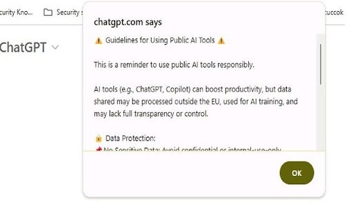 Site Visit Pop Up  from Chrome web store to be run with OffiDocs Chromium online